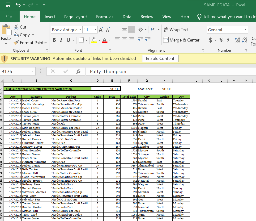 Excel Data Cleaning, Extraction, PDF Conversion