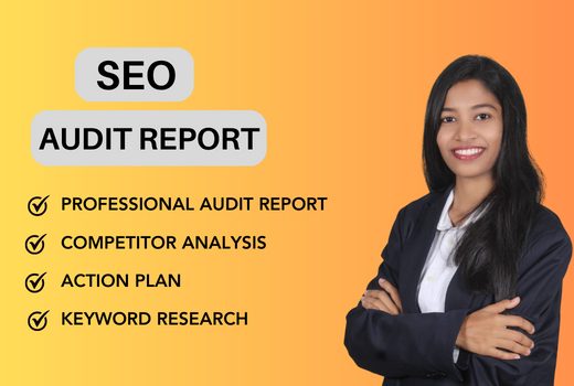 I Will do the best SEO Audit report and competitor analysis for your website