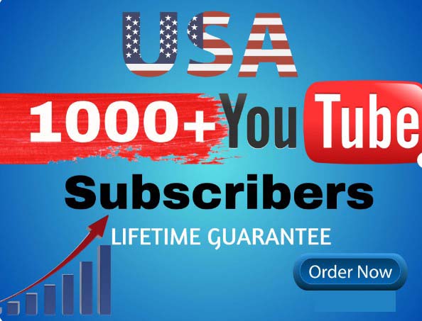 You will get 1000+ HQ Organic USA YouTube Subscribers | YouTube Marketing