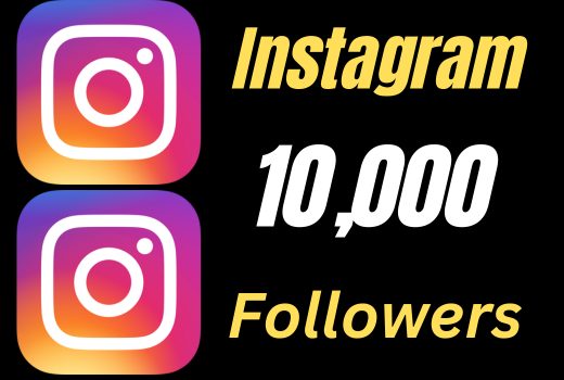 Real 10,000+ Instagram Follower permanent Lifetime Guaranteed