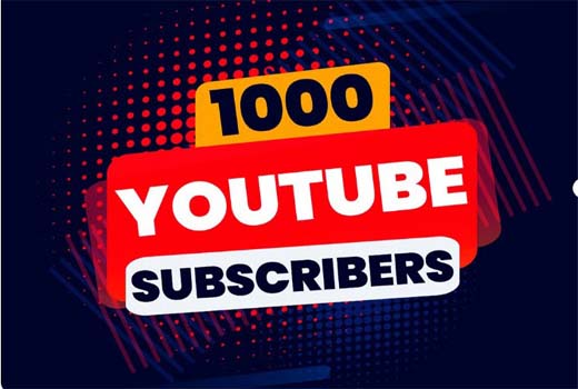 You will get Real and non drop 1000+ YouTube channel subscriber