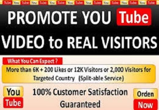 Rank Your Youtube Video, Traffic With Seo, Real Views