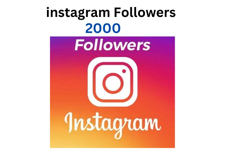 I will add 2000 Real and non drop Instagram followers.