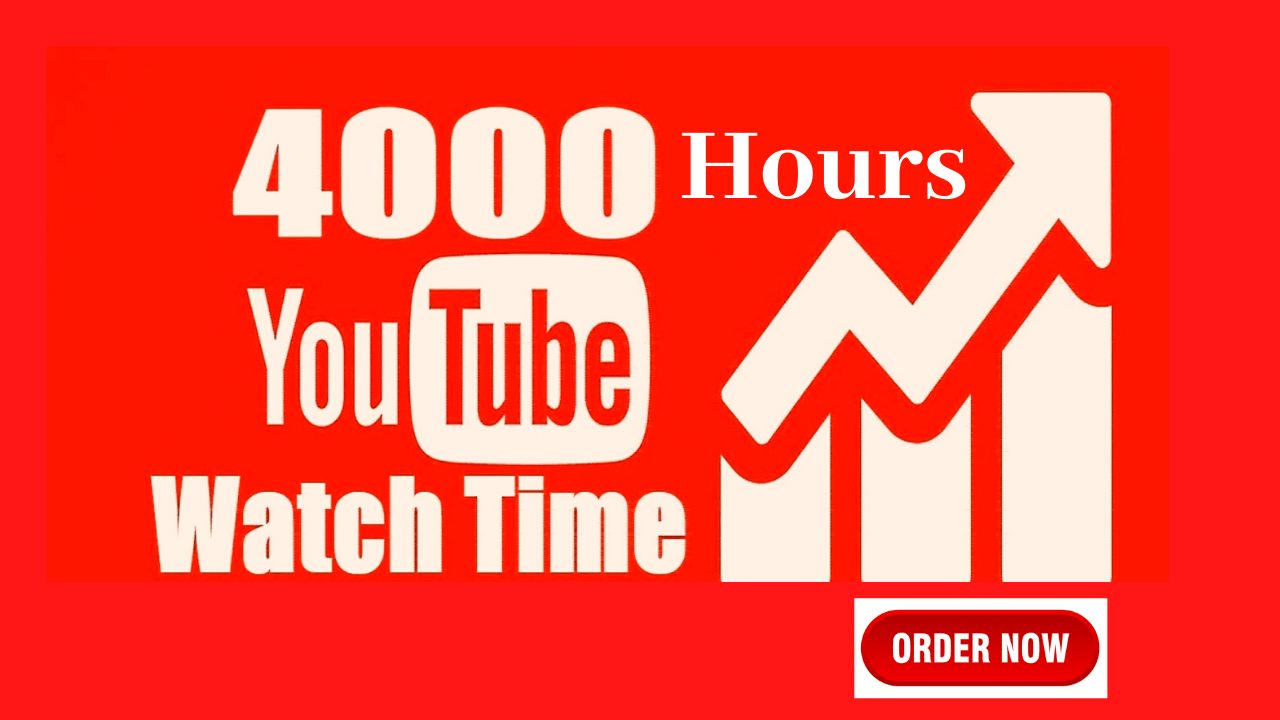 1000 Hours Youtube Watchtime approved Fast