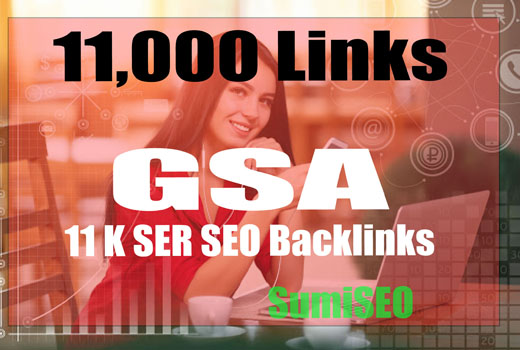 11,000 GSA Backlinks & GSA Blast for YouTube, website, blogs, social profile, tier2-3