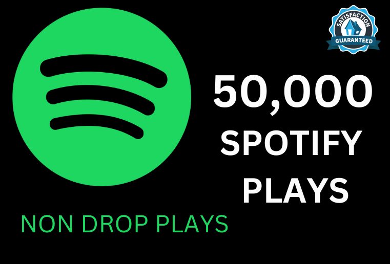 Get 50,000 Spotify USA High-Quality Plays With 2000 Followers, Non-drop , Organic and Permanent