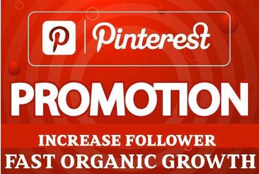 You will get 2000+ PINTEREST 100% Organic Followers