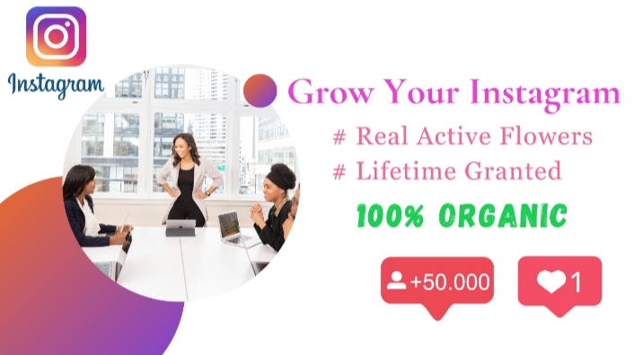 I will growth Your instagram account manually and organically