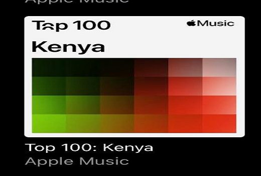 APPLE MUSIC TOP100 ANY AFRICAN COUNTRIES EXCLUDING NG