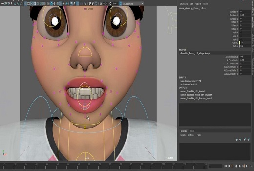 I will rig any 3d character, humanik rig, 3d character rig in maya, blender and 3d max