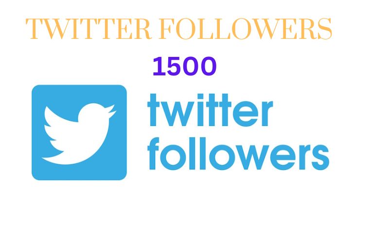 I will give you 1500 Twitter Followers