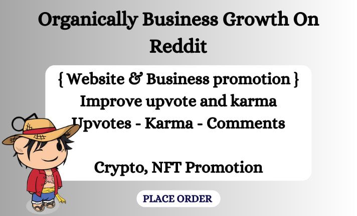 I will do viral reddit promotion, business website traffic, saas ecommerce marketing