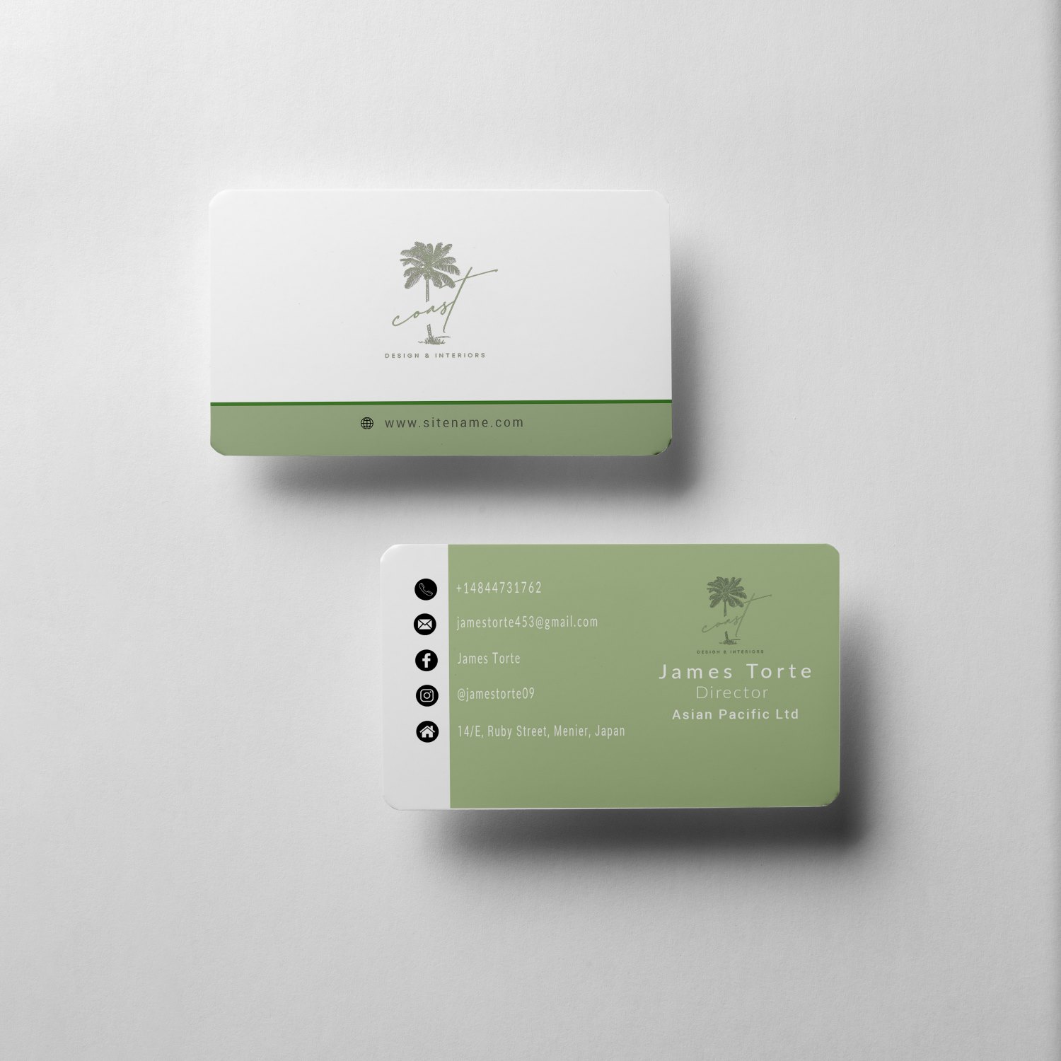 I will create stunning custom business card designs for your business
