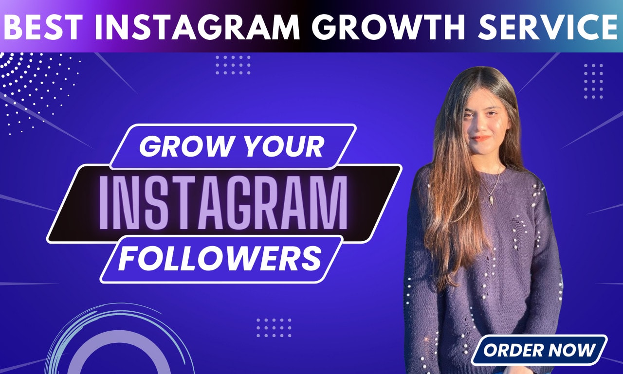 I will organically manage and grow your instagram account for organic growth, instagram marketing, manage, grow and promote your page for fast growth, grow followers fast