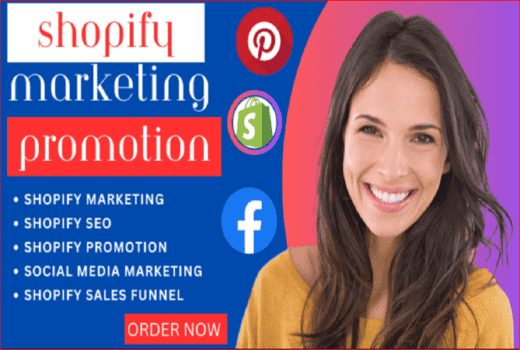 I will shopify marketing, sales funnel, shopify promotion, boost shopify sales