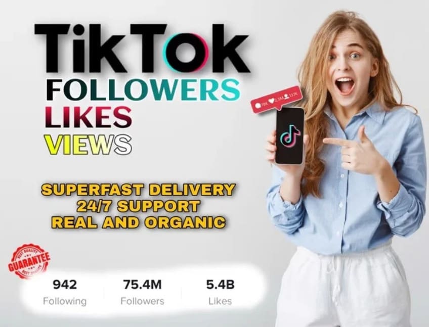 I will skyrocket your tiktok page growth, grow and promote your tiktok account organically, tiktok followers, tiktok like, tiktok views