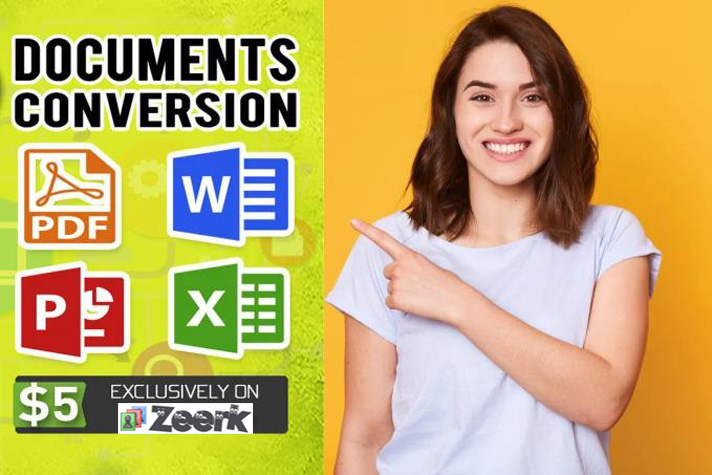I will convert PDF to Word &  Word  to PDF