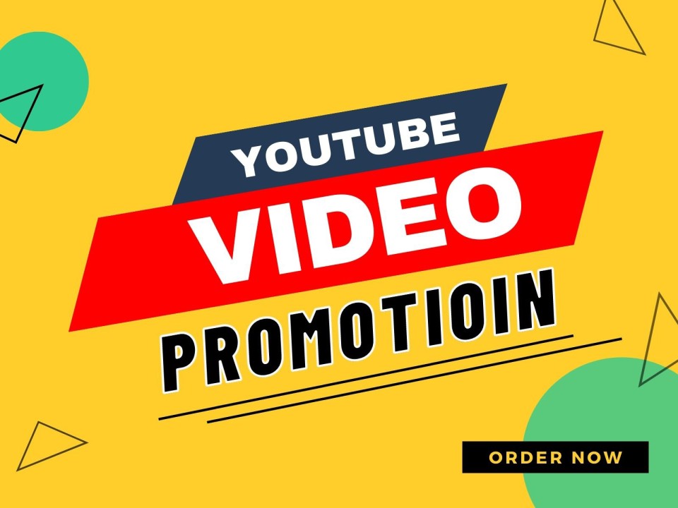 I will do fast organic youtube video promotion with google ads