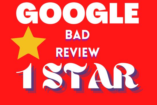 I WILL GIVE YOU 1 STAR BAD REVIEW