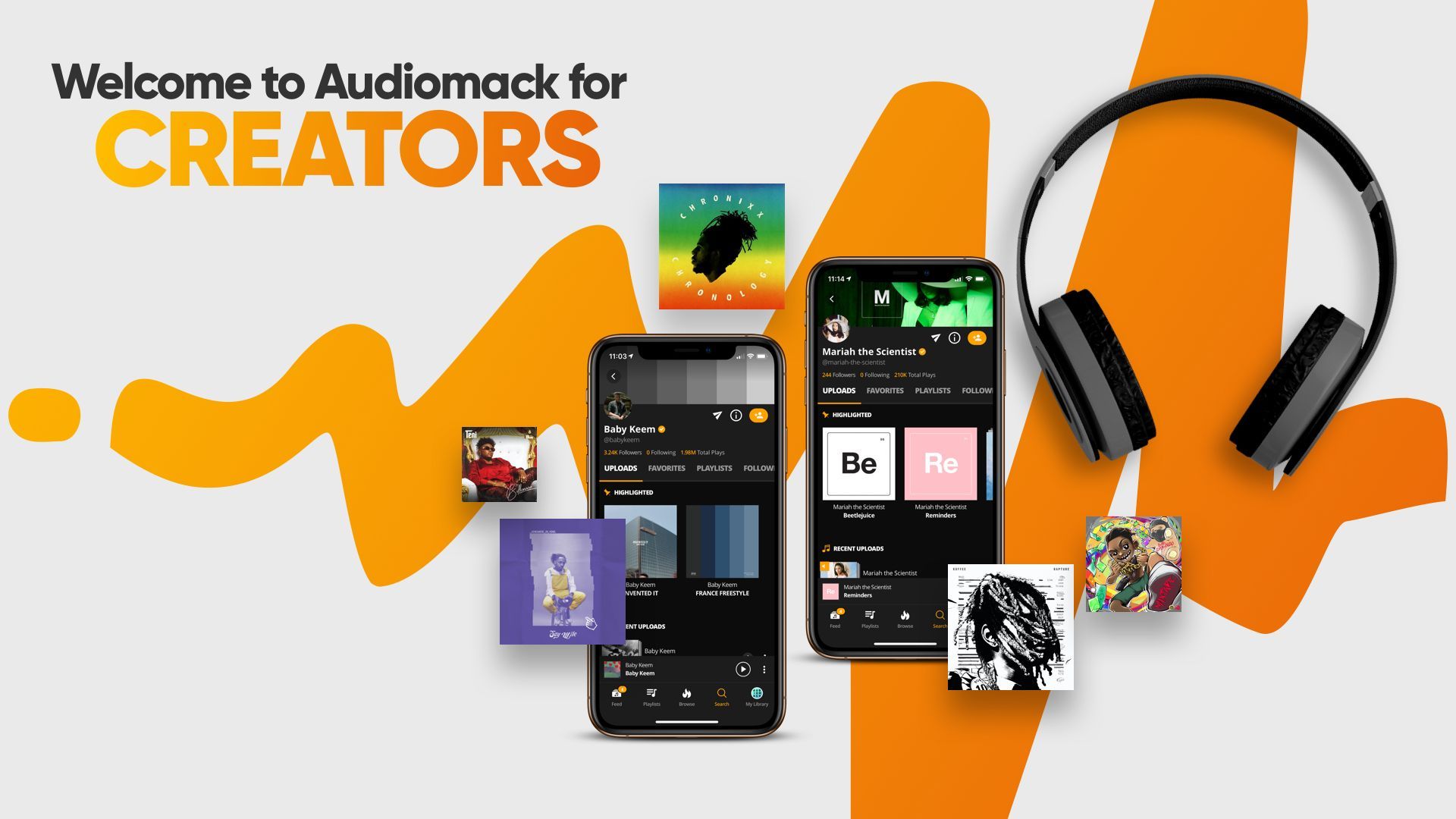 10,000+ Audiomack Plays Traffic to Profile, Search & Playlists Target Location (Nigeria & South Africa)