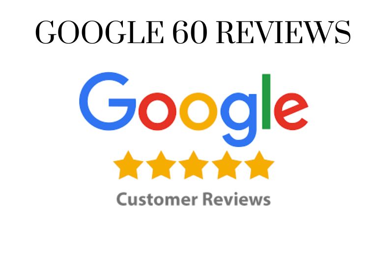 I will Give 60 permanent, Non-Drop Google reviews.