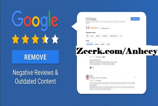 I will delete google negative feedback delete any web negative review remove dad review and add good review