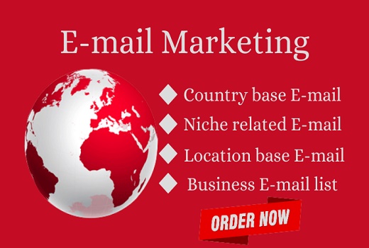 I will provide a list of targeted emails for your business, b2b lead generation for any industry