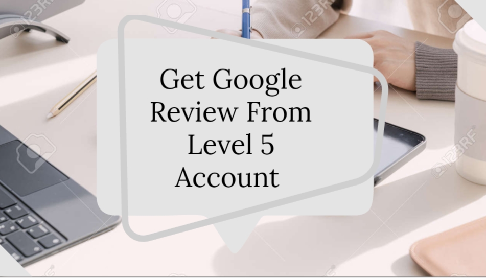 1 Google local guide review of level 5