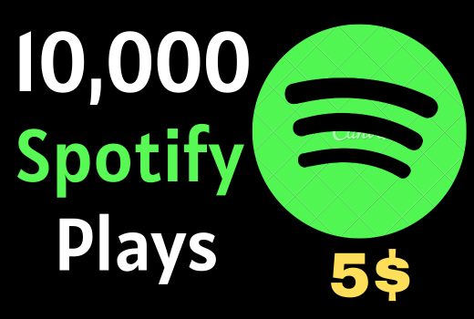 Get 10,000 Spotify plays USA real HQ from premium account royalties eligible nondrop lifetime guaranteed
