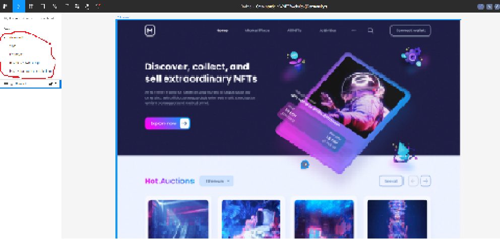 We are looking for web3 developer to develop UI for NFT marketplace