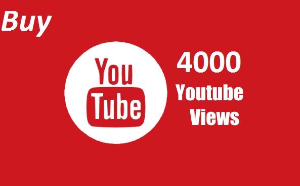 Give You High Quality 4,000+YOUTUBE views