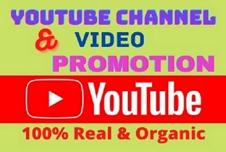 I will do youtube channel promotion for organic growth