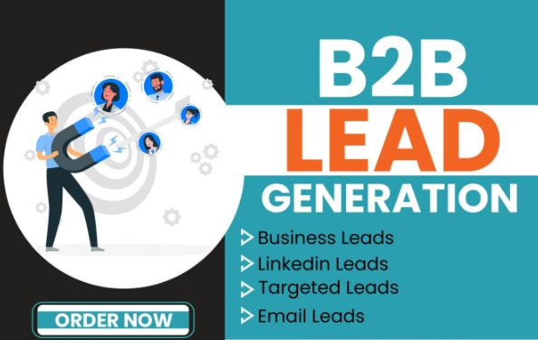 targeted b2b lead generation, linkedin leads and prospect email list building