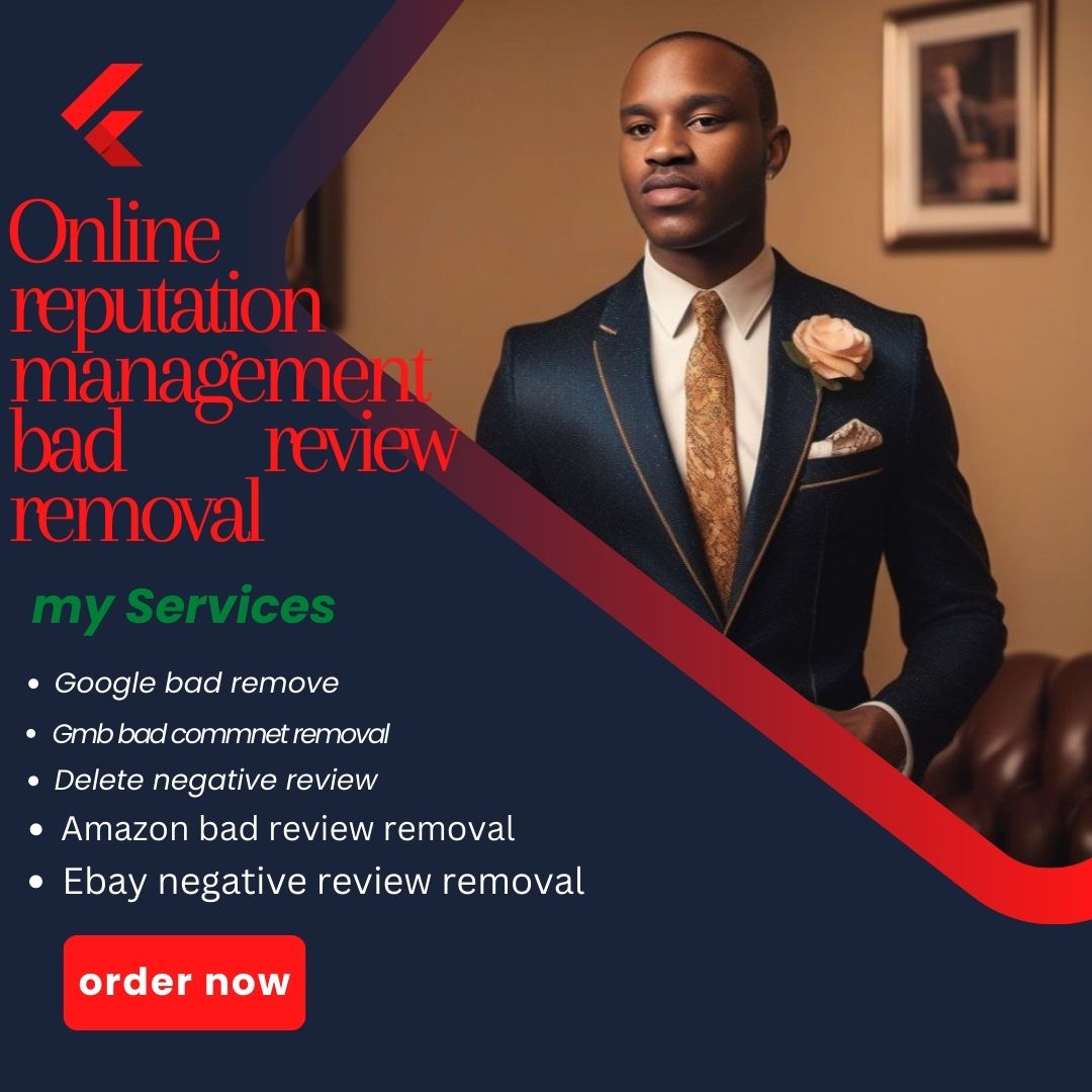 i will do bad review removal,delete bad comment gmb and all negative review removal