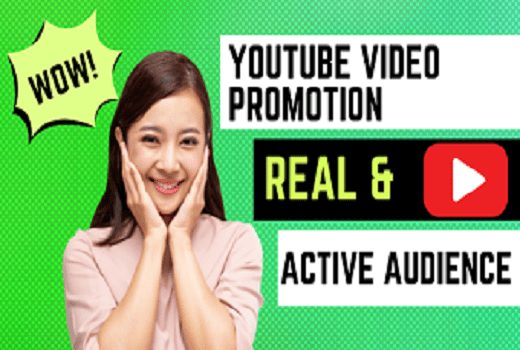 YouTube promotion to real and active audience