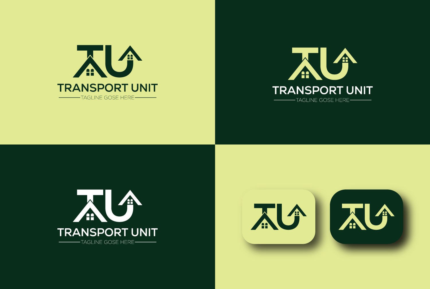 I will design modern minimalist, monogram, real estate, company, and luxury business logo