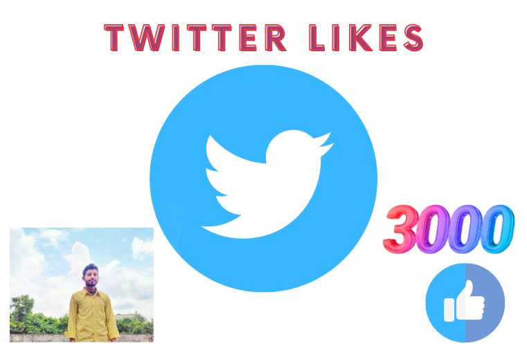 Get 3000 Organic Twitter Likes High-quality.