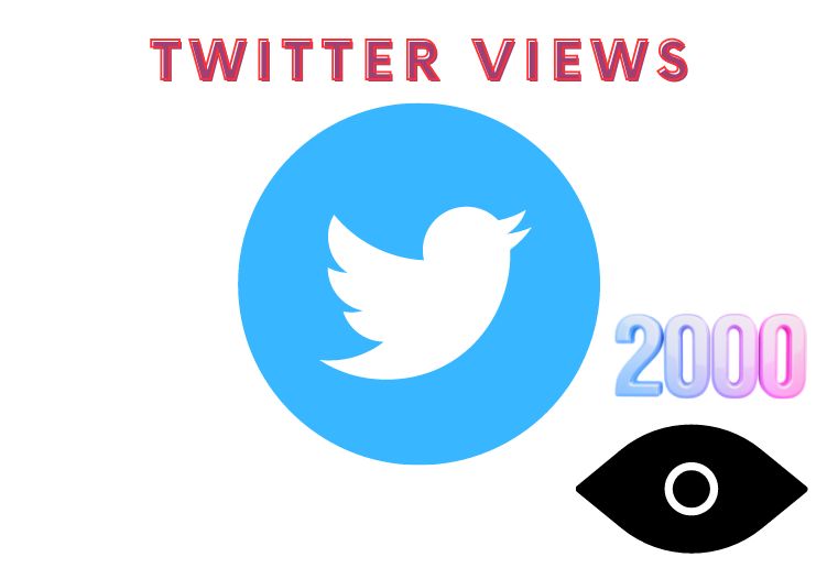 I Will Give 2000 twitter Video Views