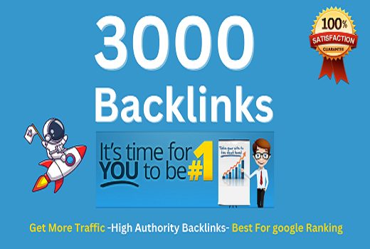 3000 Blog Post, Edu, PR9, Web 2.0 , Wiki High Authority Dofollow Backlinks