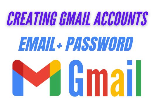 i will create for you 30+ Gmail account,,,