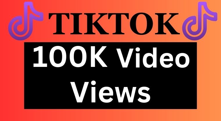 100K TikTok Video Views Permanent