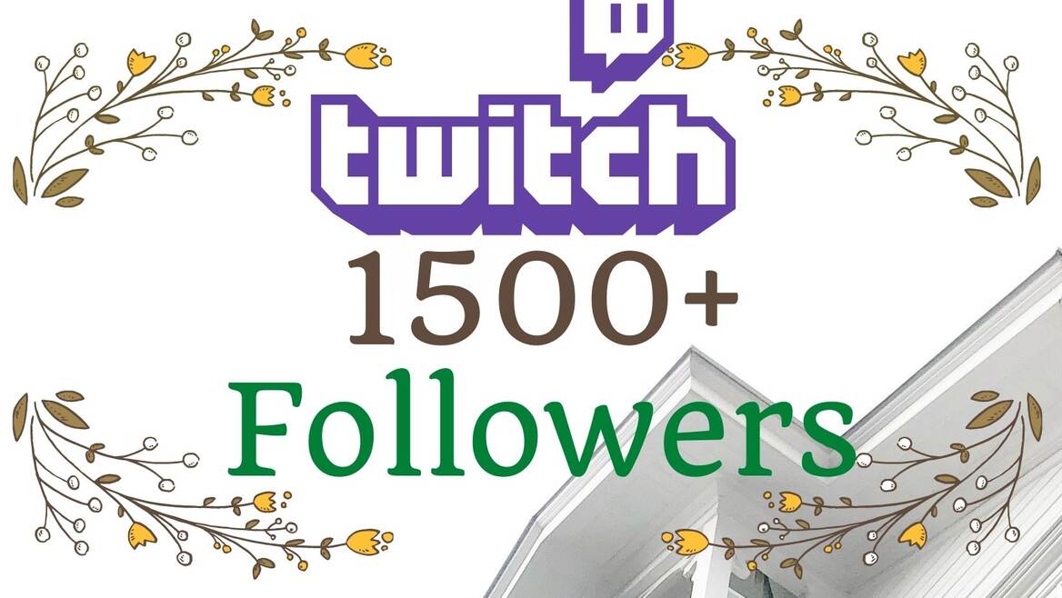 You will get 1500+ twitch followers instant, Non-drop & lifetime guarantee