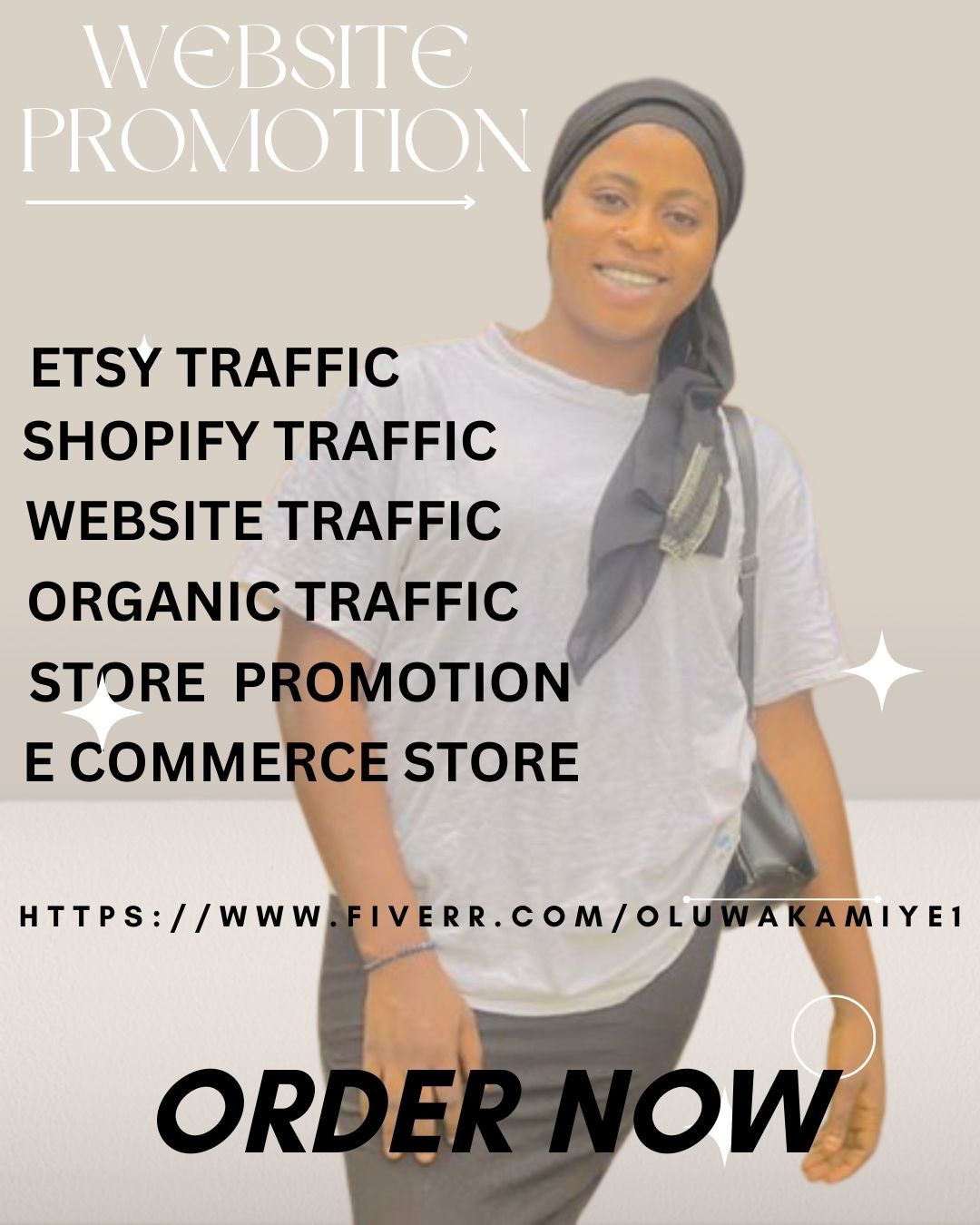 I will do shopify store marketing promotion, website SEO organic traffic, etsy sales