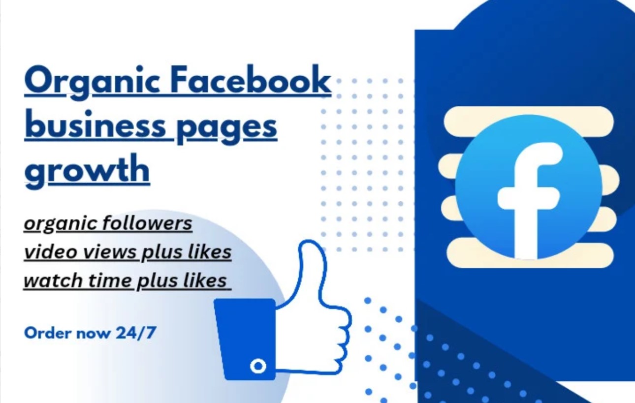 I will grow your Facebook page followers fast organically
