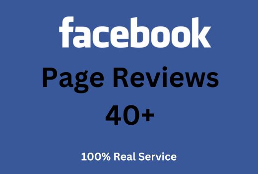 40+ Reviews Facebook Page 5 Star  Lifetime guarantee Service