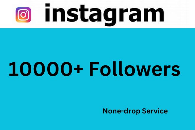Send10,000+ Instagram  Followers Nonw-drop & lifetime Guaranted