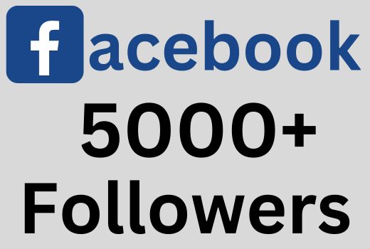I will add 5000+ Facebook page Followers