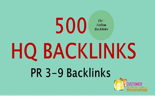 Get 500 Do – Follow PR Backlinks