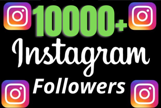 I will add 10000+ REAL AND non drop Instagram followers