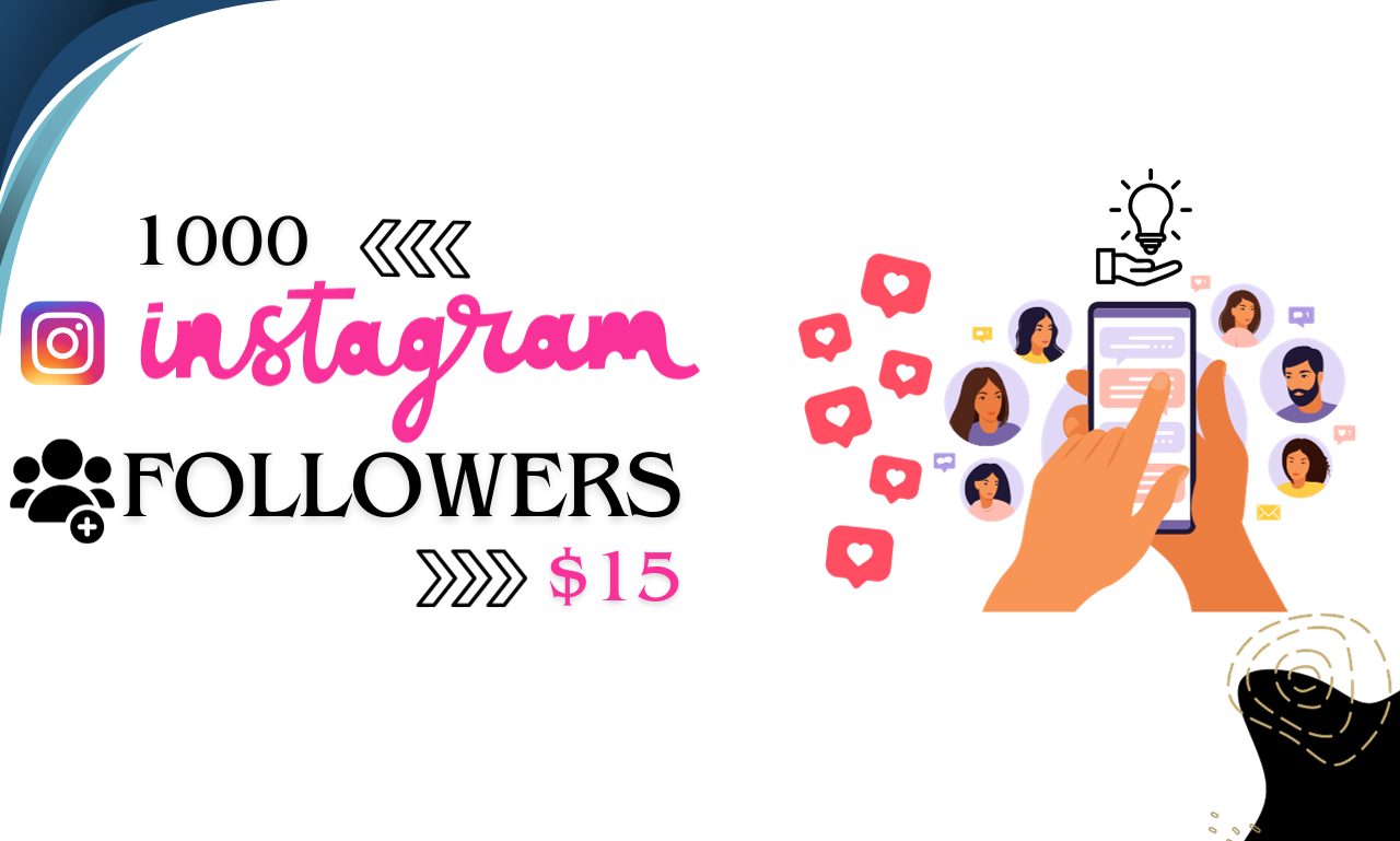 Organic Growth Package: Boost Your Instagram with 1000 Genuine Followers